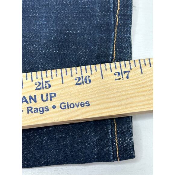 Frame Le Skinny de Jeanne Jeans Blue Dark Wash Mid Rise Casual Western Size 28 - Picture 12 of 12